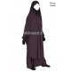 French Jilbab with harem pants - Light microfiber