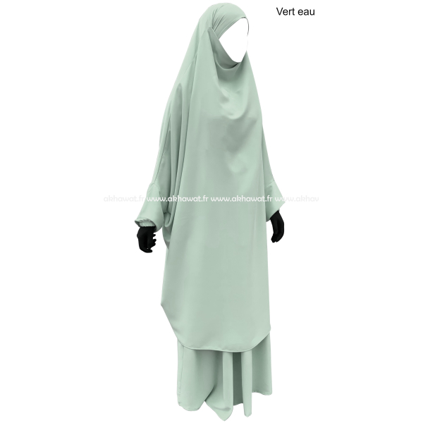 Jilbab 2 pièces jupe - Soie de médine