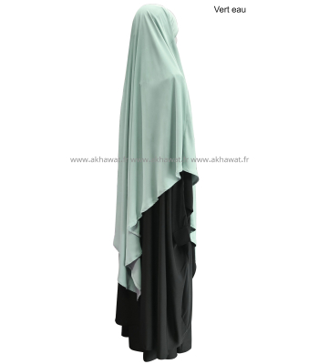 Long Cape Khimar - "Silk of Medina"