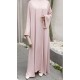 abaya with rhinestones
