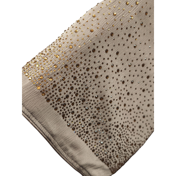 Abaya Satinée Strass - Qualité +