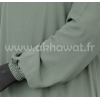 Abaya Caviary with elastic cuffs - El bassira