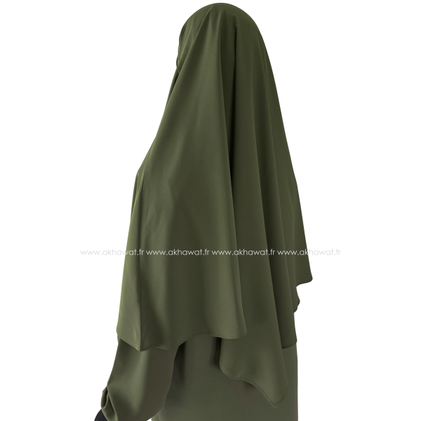 Khimar court - Soie de Médine - El bassira