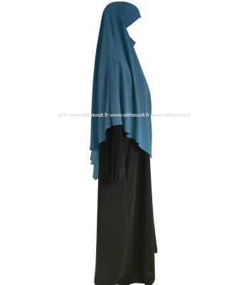 Light microfibre khimar - 110 cm