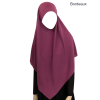 Khimar/Hijab à enfiler - Mousseline crêpe