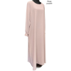 Abaya évasée manches tulipe - Soie de Médine