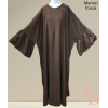 Warm butterfly abaya - Ruffled sleeves
