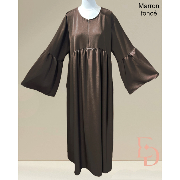 Abaya Automne/hiver - Manches volants