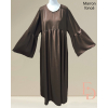 Warm abaya - Ruffled sleeves