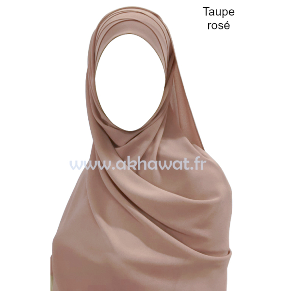 Hijab bonnet plissé - Tout mousseline crêpe