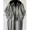 Warm butterfly abaya - Ruffled sleeves
