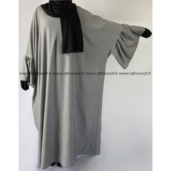 Abaya papillon matière chaude