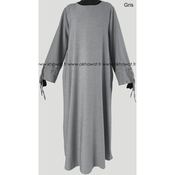Warm abaya - with pockets