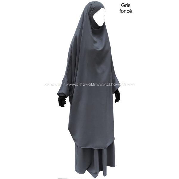 Silk of Medina Jilbab with skirt