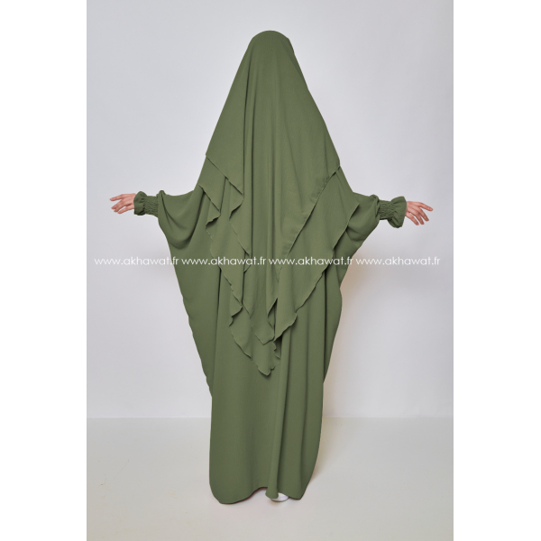 Ensemble Khimar et abaya Jazz - Tulipe