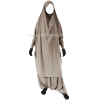 Jilbab manches serrées - 2 pièces sarouel