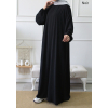 Ample abaya with pockets