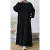 Ample abaya with pockets