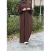 Ample abaya with pockets