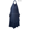 Jilbab Microfibre Léger 2 pièces jupe - El bassira