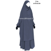 Jilbab Microfibre Léger 2 pièces jupe - El bassira