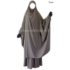 Light microfiber butterfly Jilbab with skirt