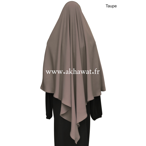 Light microfibre khimar - 120 cm