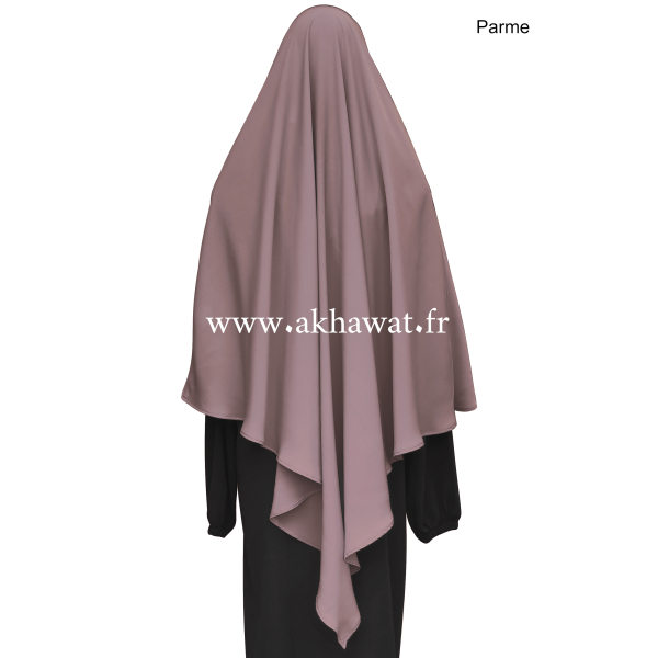 Light microfibre khimar - 120 cm