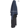 Light microfibre khimar - 120 cm