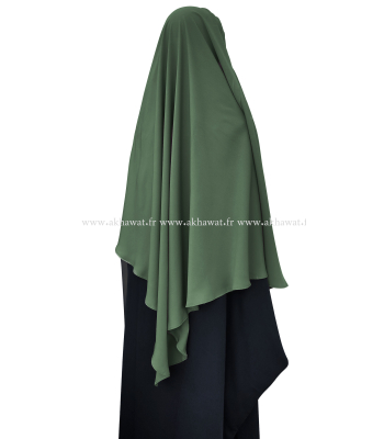 Light microfibre khimar - 120 cm