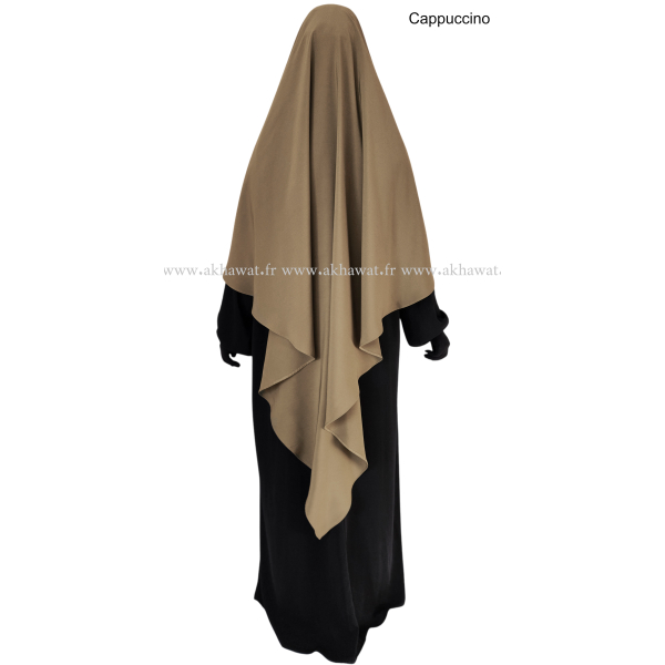 Khimar 145 cm - Microfibre léger - El bassira