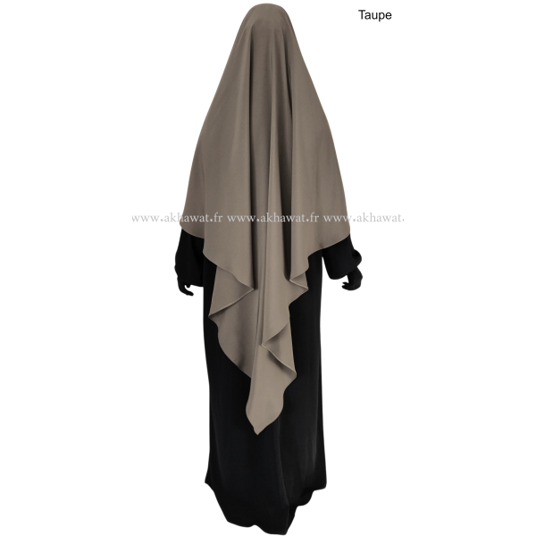 Khimar 145 cm - Microfibre léger - El bassira
