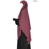 Khimar 145 cm - Microfibre léger - El bassira