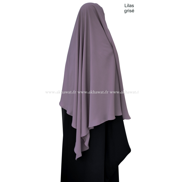 Light microfibre khimar - 120 cm
