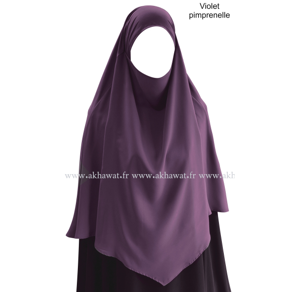 Light microfibre khimar - 90cm
