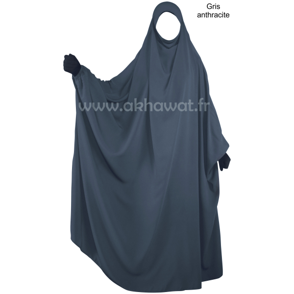 Jilbab microfibre léger Papillon 1 pièce - El bassira