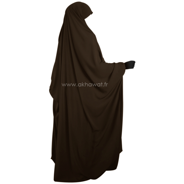 Jilbab Caviary 1 pièce papillon - El bassira