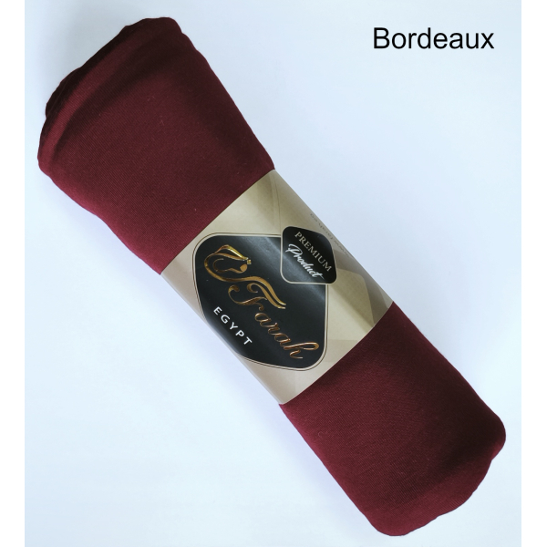 Hijab Jersey Farah - 180x65 cm - Qualité Supérieure