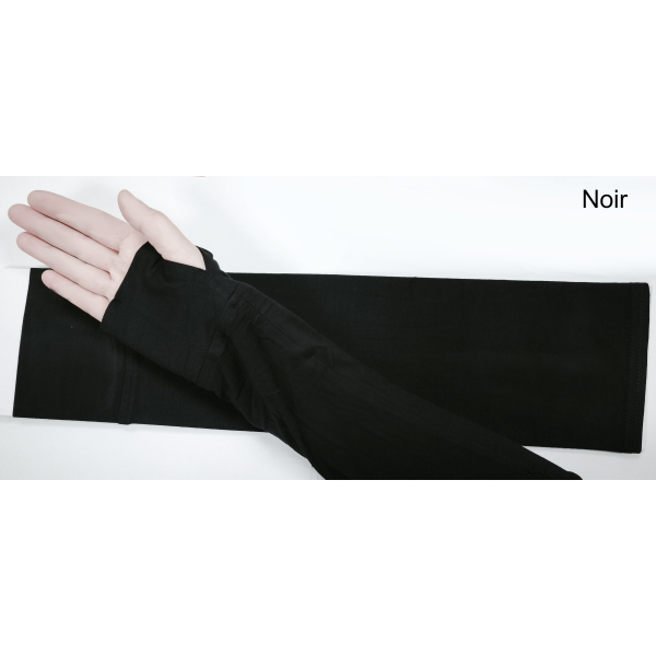 Manchettes avec trou au pouce - Modal coton