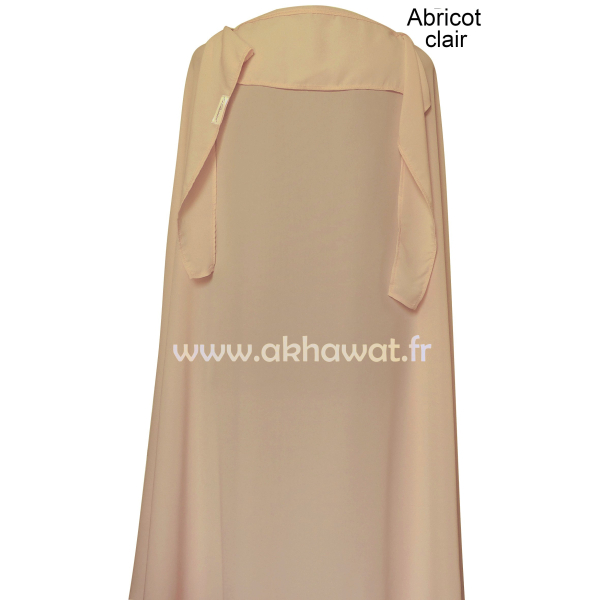 French Jilbab with flared skirt - Light microfiber
