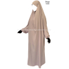 Jilbab Peach skin - 1 pièce