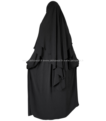 Set of abaya and double veiled khimar - Jazz