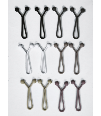 12 Pinces anti-trous - Mat