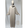 Abaya ample Hijab intégré - Jersey Premium