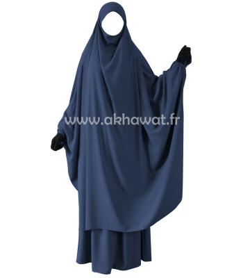 Jilbab Microfibre Léger Papillon avec jupe
