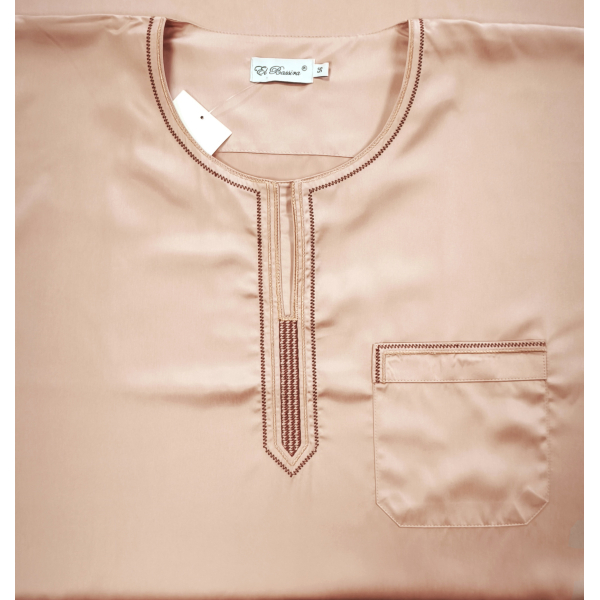 Embroided Short sleeves Qamis