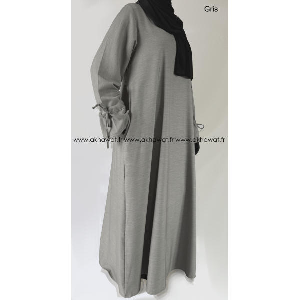 Abaya with pockets - Thick fabric