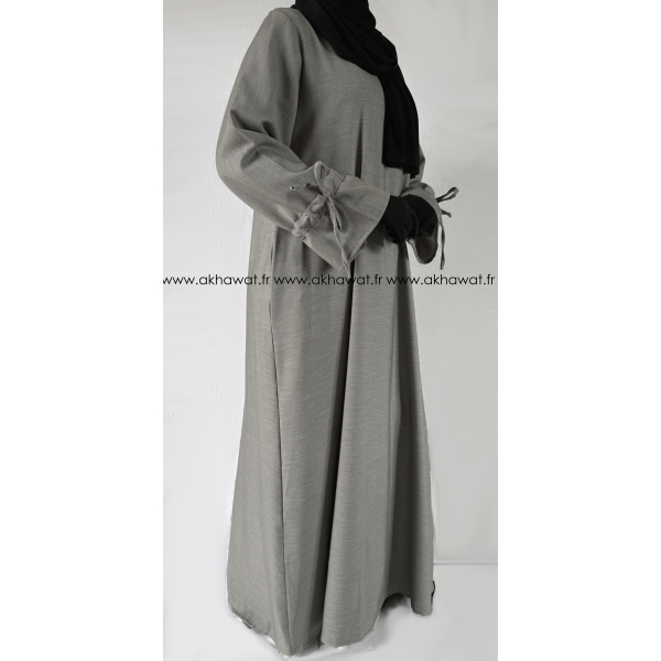 Abaya with pockets - Thick fabric