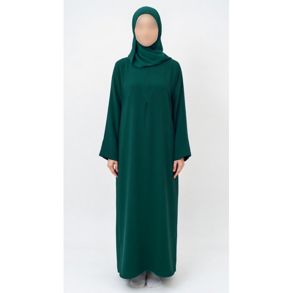 Abaya crêpe épaisse - Qualité +