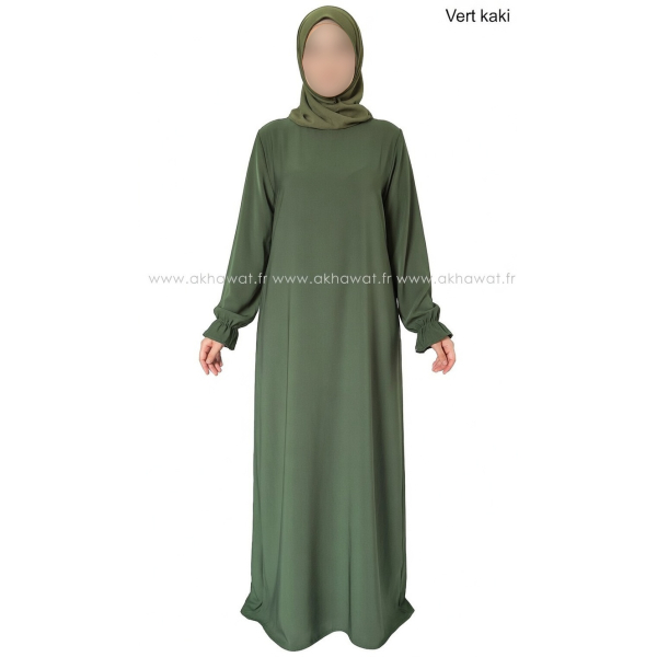 Tulip cuffs flared Abaya - Silk of Medina